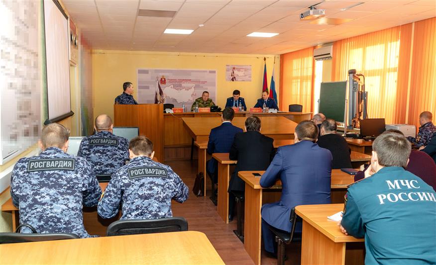 В Главном управлении Росгвардии по Краснодарскому краю прошло совещание с представителями охранных организаций