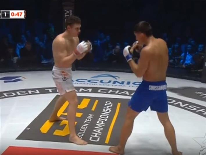 Военнослужащий Сибирского округа Росгвардии защитил чемпионский пояс Fight Nights 