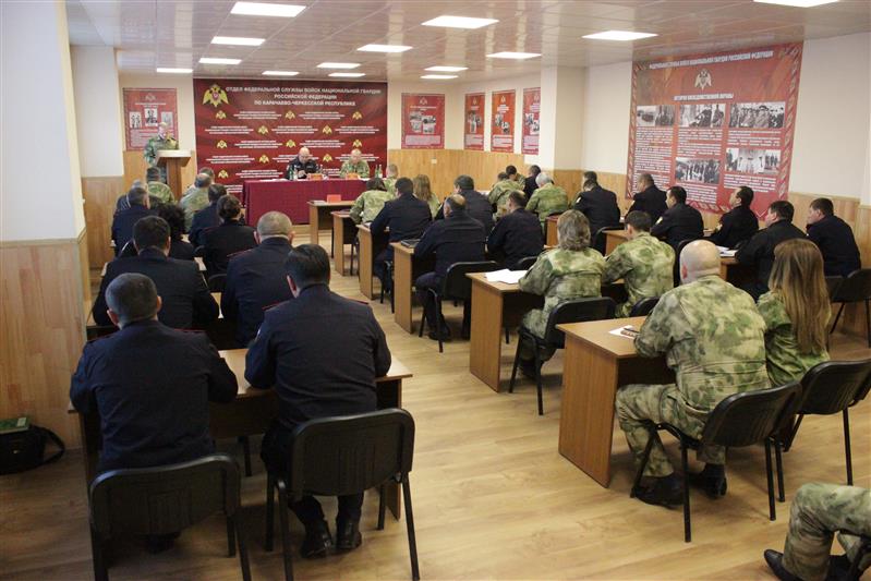 В Северо-Кавказском округе Росгвардии подвели итоги оперативно-служебной деятельности за 2018 год