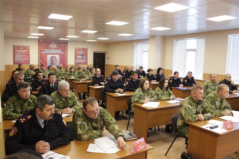 В Северо-Кавказском округе Росгвардии подвели итоги оперативно-служебной деятельности за 2018 год