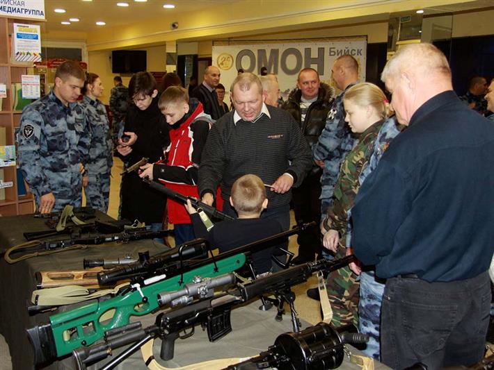 Бийский ОМОН отметил свое 25-летие 