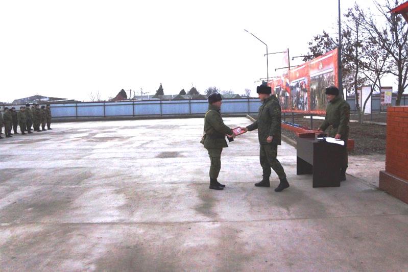 В Объединенной группировке войск (сил) на Северном Кавказе прошли мероприятия, посвященные Дню Конституции Российской Федерации