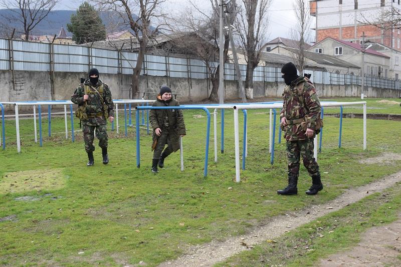 Дагестанские росгвардейцы исполнили мечту сына погибшего сослуживца (видео)