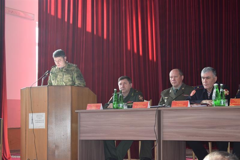 Начальник Управления Росгвардии по Республике Дагестан подвел итоги оперативно-служебной деятельности подчиненных в 2018 году
