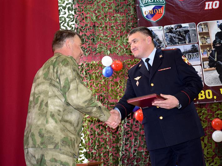 Иркутский ОМОН отметил свое 30-летие