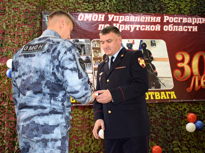 Иркутский ОМОН отметил свое 30-летие