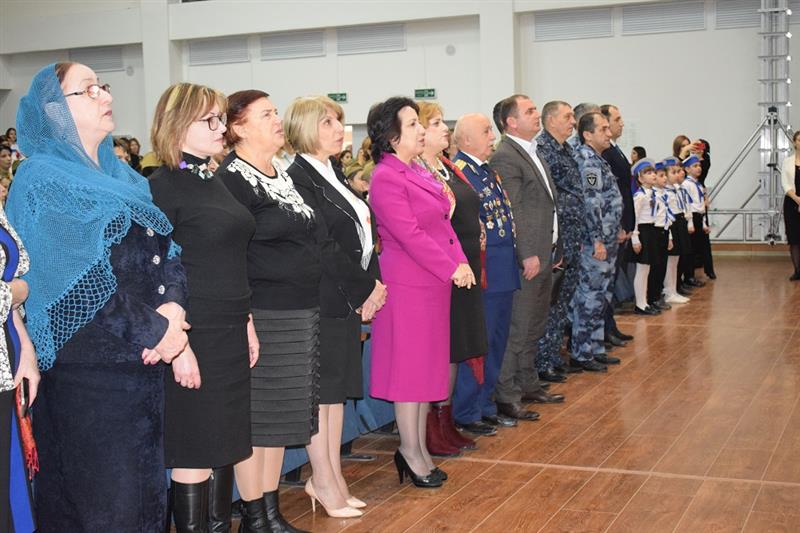Росгвардейцы приняли участие в открытии Центра военно-патриотического воспитания в Каспийске 