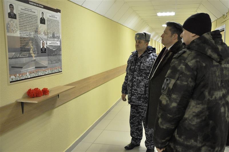 Глава города Ижевска посетил расположение ижевских спецподразделений Росгвардии