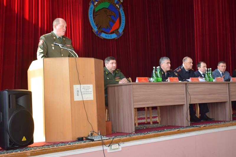 Начальник Управления Росгвардии по Республике Дагестан подвел итоги оперативно-служебной деятельности подчиненных в 2018 году