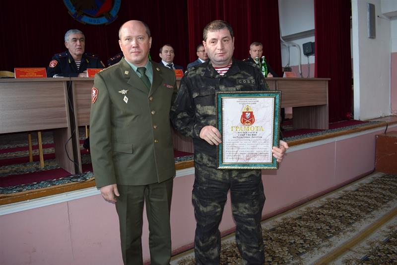 Начальник Управления Росгвардии по Республике Дагестан подвел итоги оперативно-служебной деятельности подчиненных в 2018 году