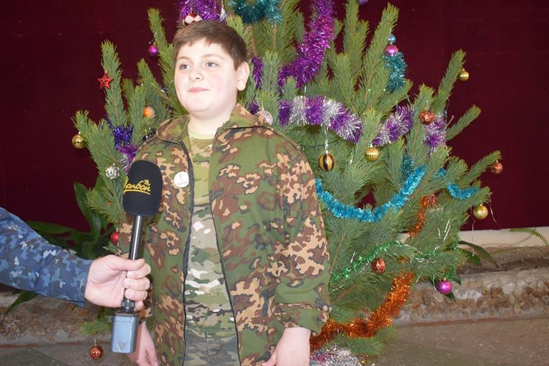 Дагестанские росгвардейцы исполнили мечту сына погибшего сослуживца (видео)
