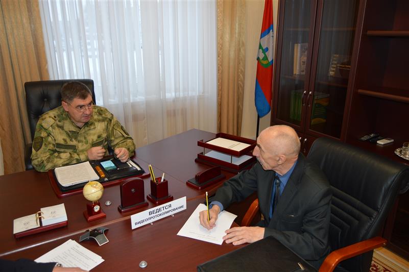 Руководитель орловского областного управления Росгвардии провел прием граждан 