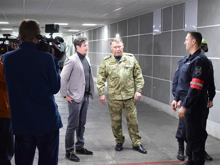 Командир иркутского ОМОН рассказал корреспонденту «АС Байкал ТВ» о результатах деятельности отряда в уходящем году