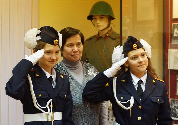 Ученики московского кадетского класса Росгвардии приняли кадетскую клятву