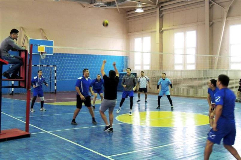Определилась сильнейшая волейбольная команда калмыцкого управления Росгвардии  