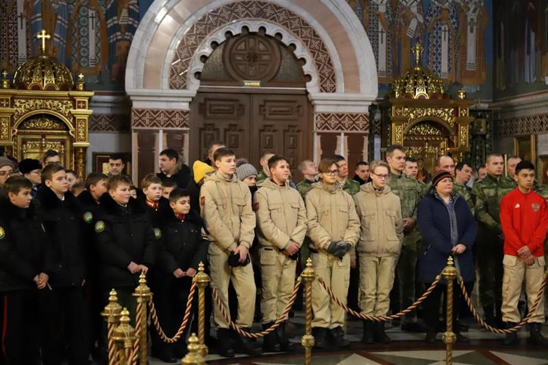 В Ханты-Мансийске росгвардейцы прошли  в  составе  «Батальона отважных»   