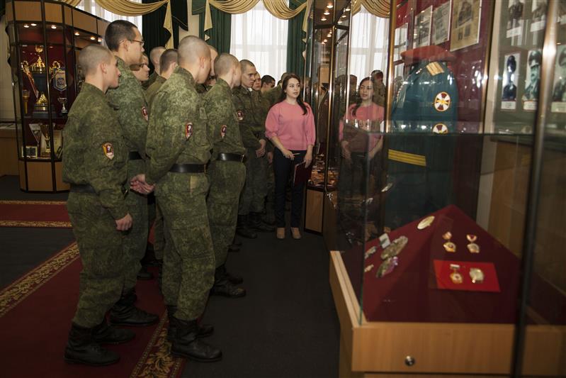 Воины-дзержинцы почтили память своих героических предшественников (фото)