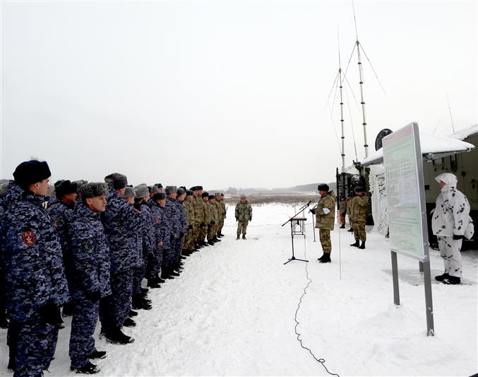 В Нижнем Новгороде прошел учебно-методический сбор руководящего состава Приволжского округа Росгвардии