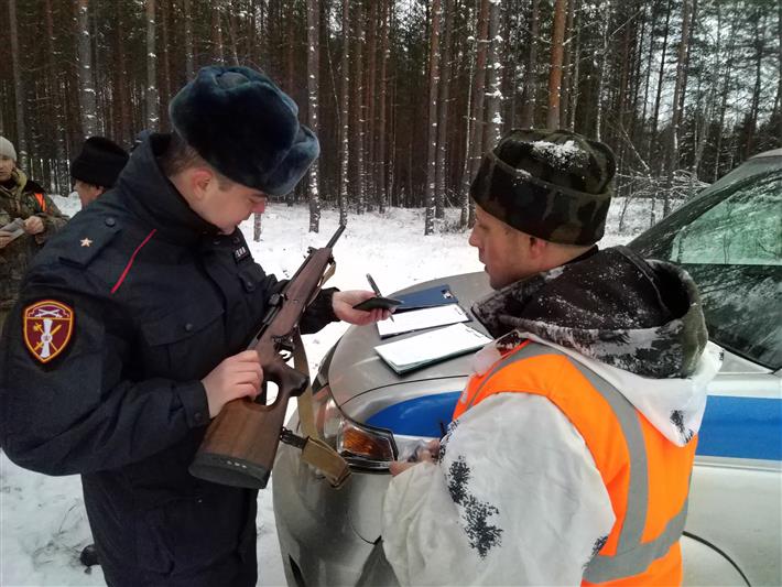 В Псковской области проведено оперативно-профилактическое мероприятие «Охота»