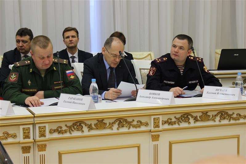 Росгвардейцы приняли участие в заседании антитеррористической комиссии Самарской области