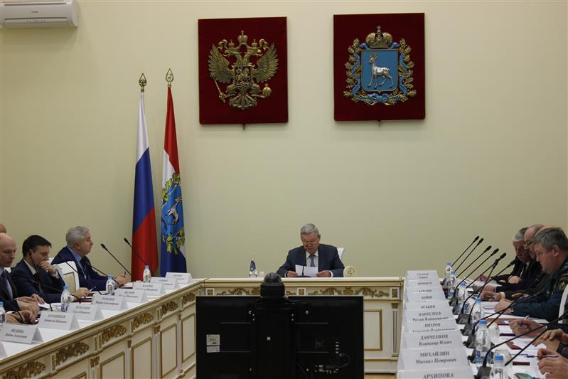 Росгвардейцы приняли участие в заседании антитеррористической комиссии Самарской области
