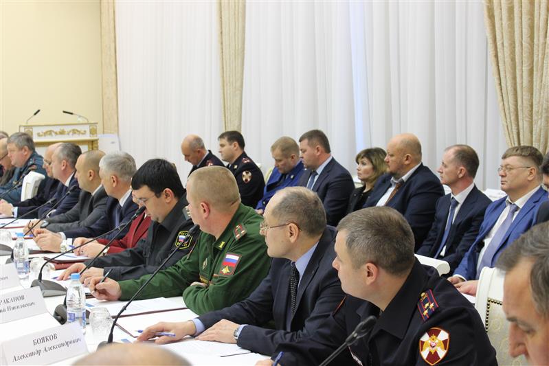 Росгвардейцы приняли участие в заседании антитеррористической комиссии Самарской области