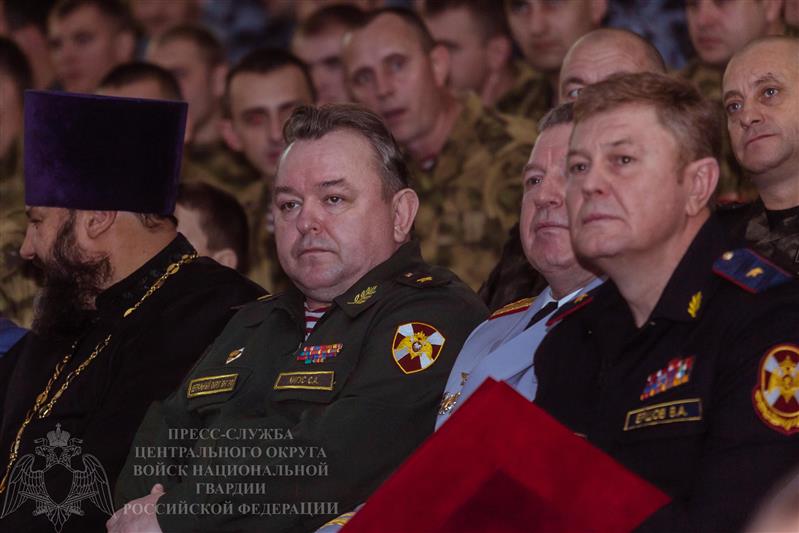 Воронежские подразделения ОМОН Росгвардии отметили свои юбилеи
