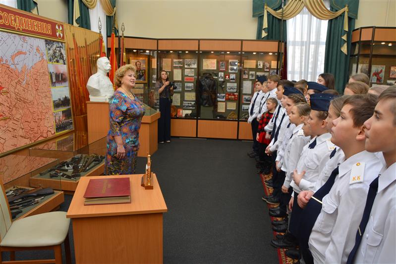 Воины-дзержинцы почтили память своих героических предшественников (фото)
