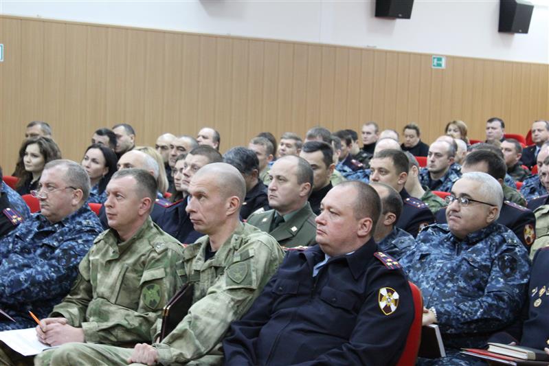 В Северо-Кавказском округе Росгвардии подвели итоги оперативно-служебной деятельности за 2018 год