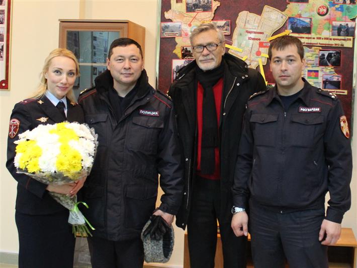 Советский и российский актёр Александр Михайлов побывал в гостях у военнослужащих Росгвардии