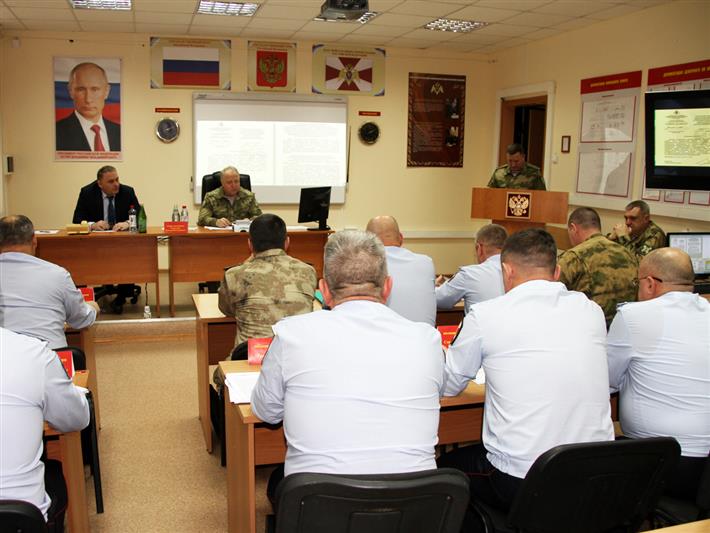 В Томской области прошел оперативный сбор руководящего состава Сибирского округа войск национальной гвардии Российской Федерации 