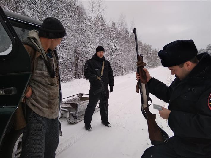 В Республике Коми проведено оперативно-профилактическое мероприятие «Охота»