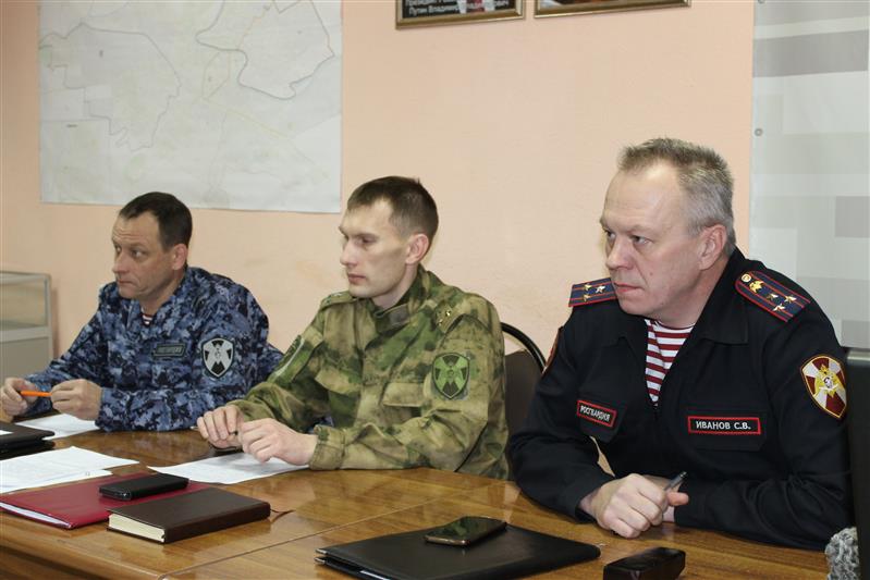 В Вологодской области в территориальном органе Росгвардии прошел вечер вопросов и ответов
