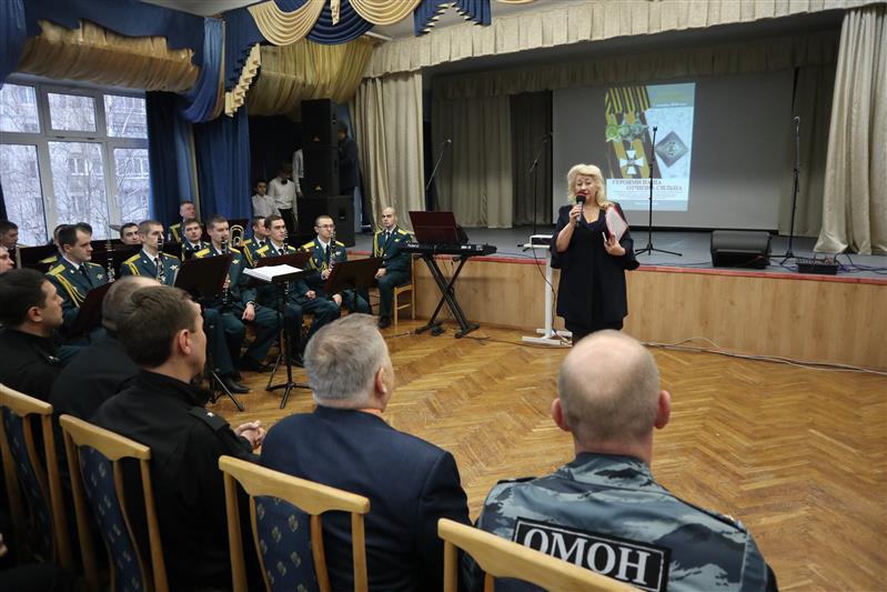 В Санкт-Петербурге состоялось торжественное посвящение в юные росгвардейцы учеников подшефной  школы «Музыка»