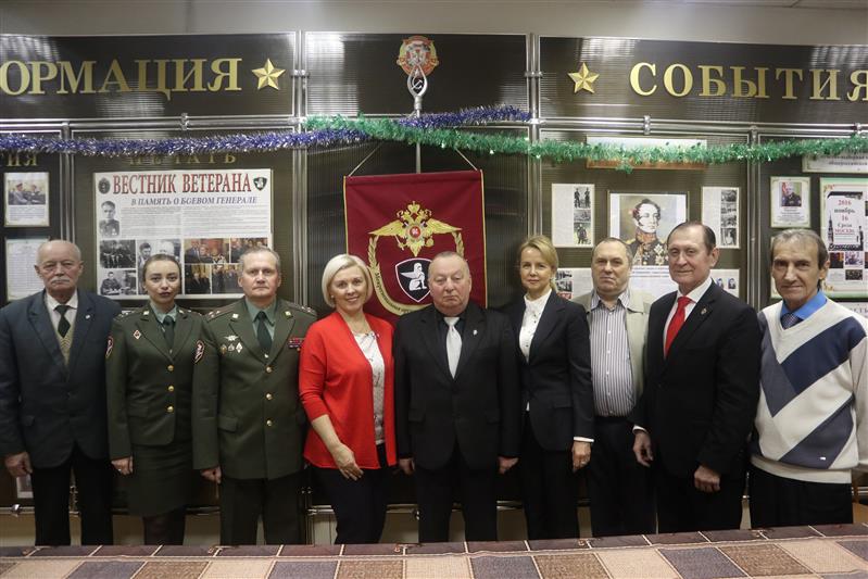 Представители совета ветеранов Северо-Западного округа Росгвардии встретились с дирекцией регионального СМИ