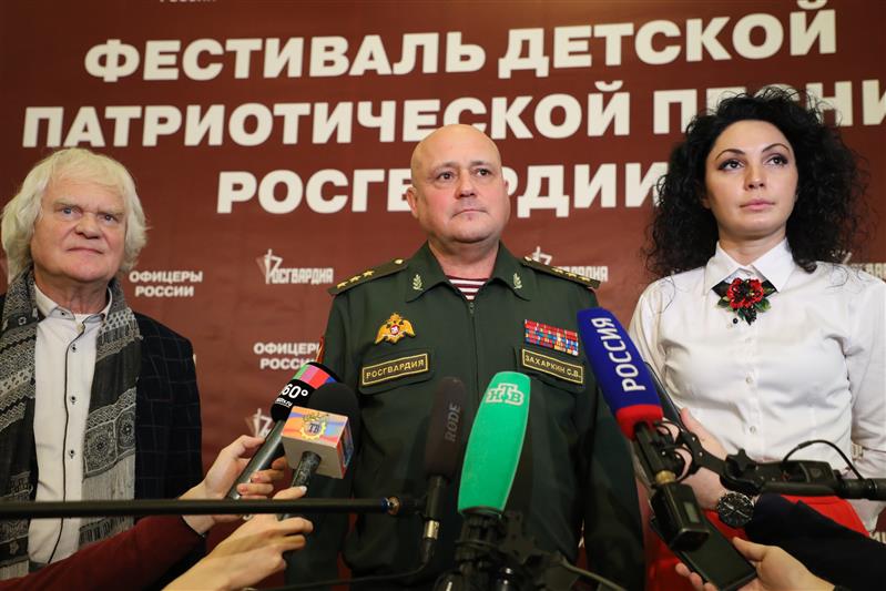В Росгвардии наградили  лауреатов и победителей  фестиваля детской патриотической песни