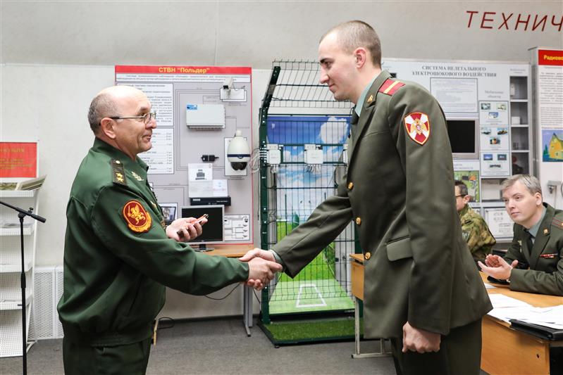 Подведены итоги работы операторов учебно-научной роты Росгвардии призыва I-2018