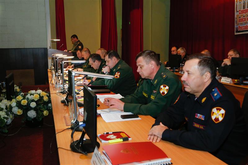 В Северо-Западном округе войск национальной гвардии Российской Федерации прошло заседание итогового военного совета