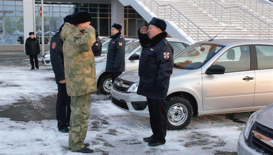 На охрану правопорядка в новогодние праздники мордовские росгвардейцы выйдут на новых патрульных автомобилях