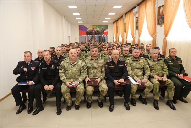 В Управлении Росгвардии по Чеченской Республике состоялось подведение итогов за 2018 год (видео)