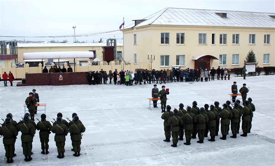 В Астраханском батальоне оперативного назначения Росгвардии состоялась торжественная церемония приведения к военной Присяге