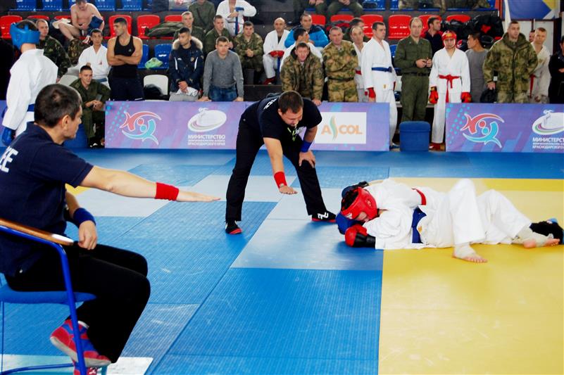 Определились победители чемпионата Южного округа Росгвардии по рукопашному бою