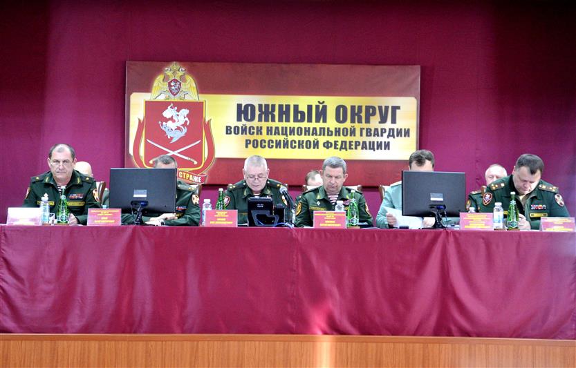 В Ростовской области состоялся учебно-методический сбор руководящего состава Южного округа Росгвардии