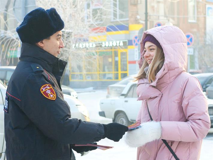 Сибирские  росгвардейцы присоединились к всероссийской акции «Безопасный Новый год» 	