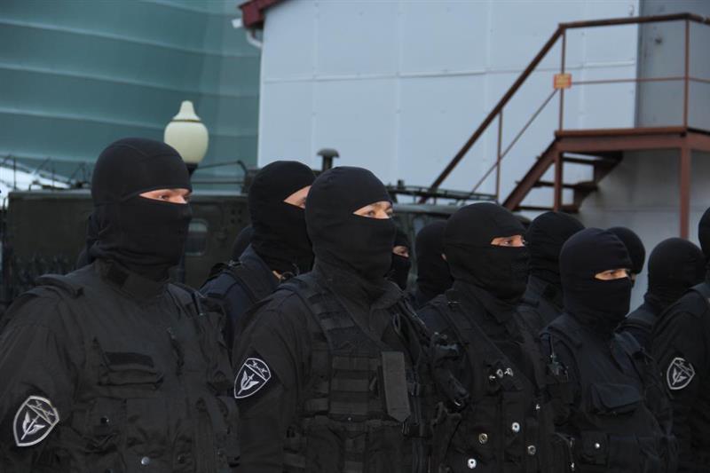 ОМОН обеспечивает безопасность граждан на спортивных соревнованиях российского и международного уровня в Ханты-Мансийске