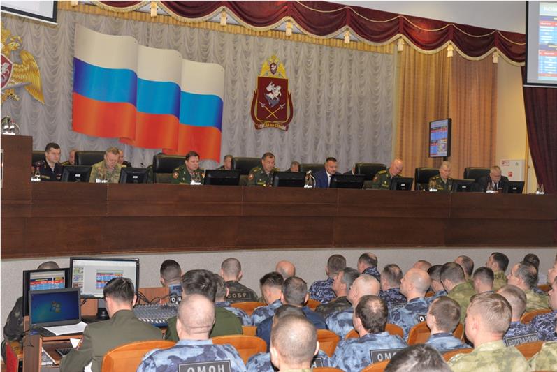 В Уральском округе Росгвардии прошел итоговый Военный совет