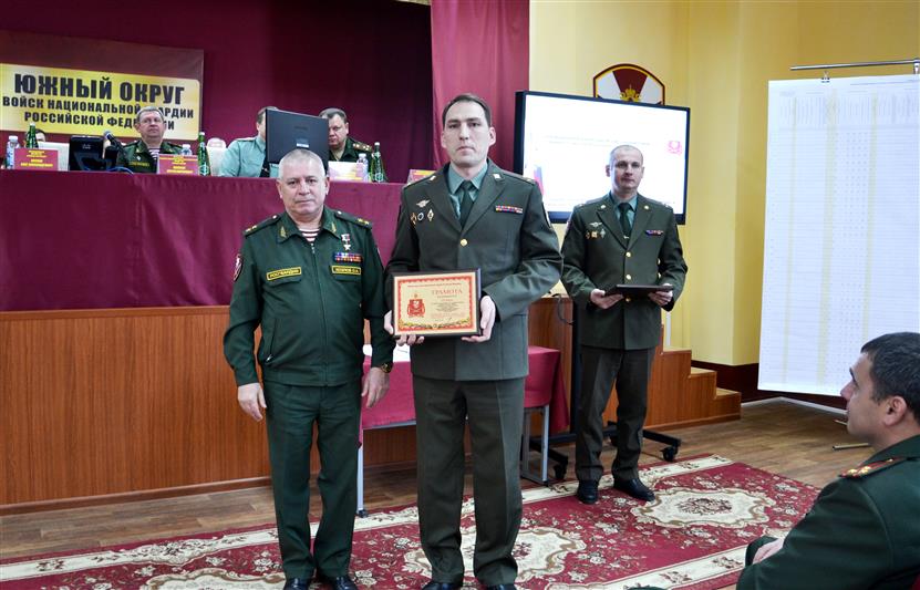 В Южном округе Росгвардии подведены итоги за 2018 год на заседании Военного совета территориального объединения ведомства