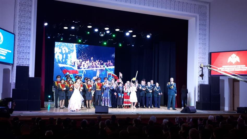 В Росгвардии наградили  лауреатов и победителей  фестиваля детской патриотической песни