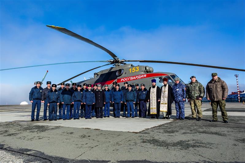 Авиационный отряд спецназначения Росгвардии Крыма получил модернизированные транспортно-боевые вертолеты