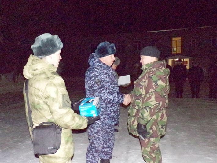 В Зауралье   из служебной командировки вернулся  сводный отряд спецподразделений Росгвардии 